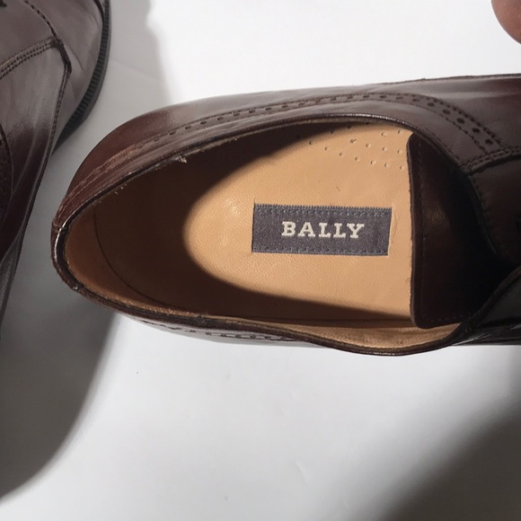 Bally’s Brown Calf Leather Cap Toe Derby’s main image 4